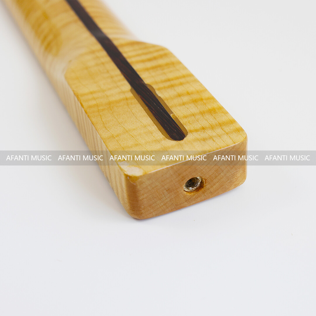 Afanti 21 Trastes Arce Flameado TL Mástil Guitarra Eléctrica