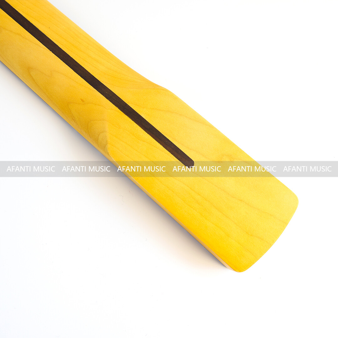 Afanti 4 Cuerdas Arce Guitarra Eléctrica Bajo Mástil