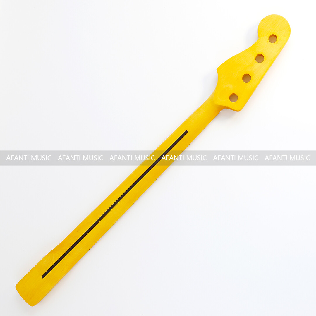 Afanti 4 Cuerdas 20 Trastes Arce Bajo Guitarra Mástil