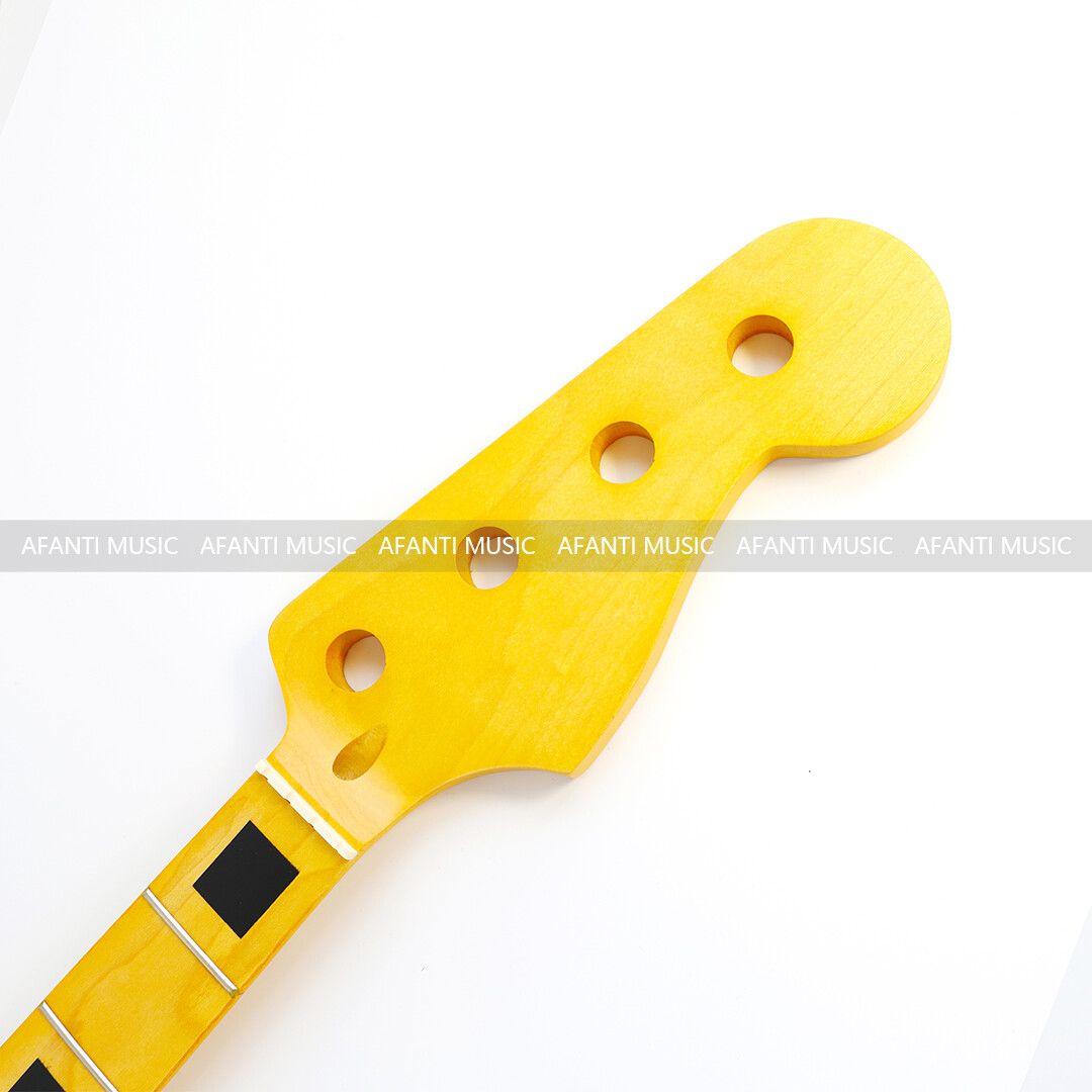 Afanti 4 Cuerdas 20 Trastes Arce Bajo Guitarra Mástil