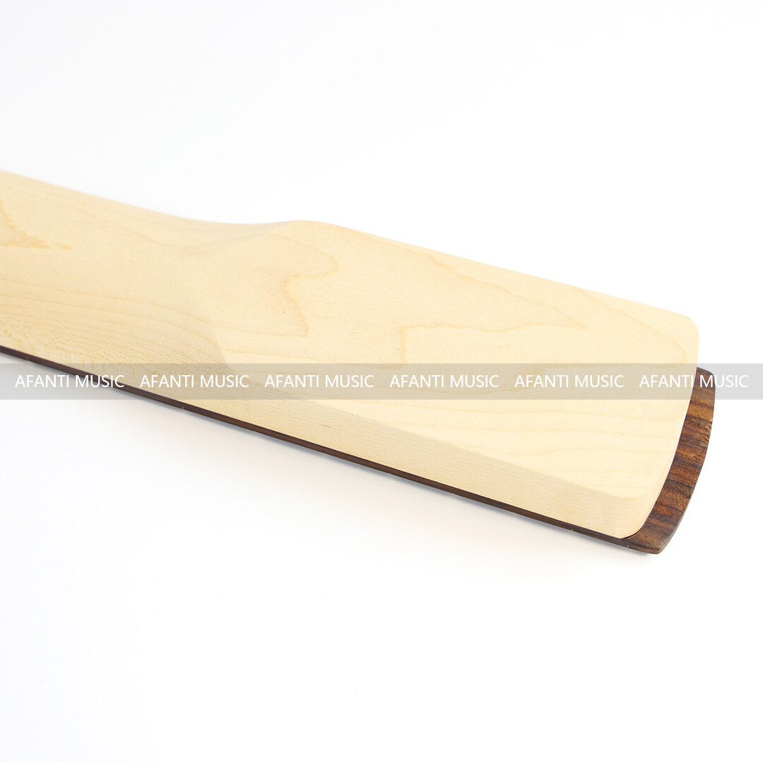 Afanti 4 Cuerdas 21 Trastes Arce Bajo Guitarra Mástil