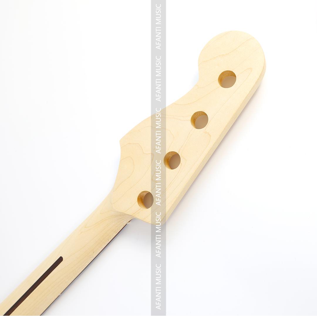 Afanti 4 Cuerdas 20 Trastes Arce Bajo Guitarra Mástil