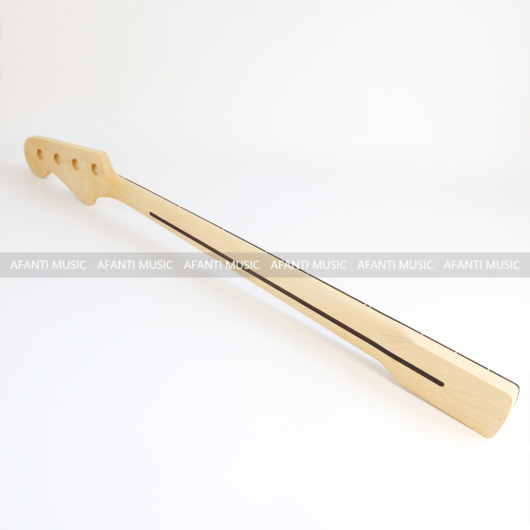 Afanti 4 Cuerdas 20 Trastes Arce Bajo Guitarra Mástil