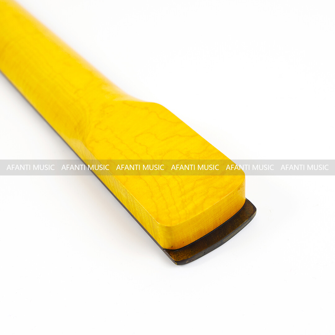 Afanti 22 Trastes Arce Flameado Mástil Guitarra ST Style