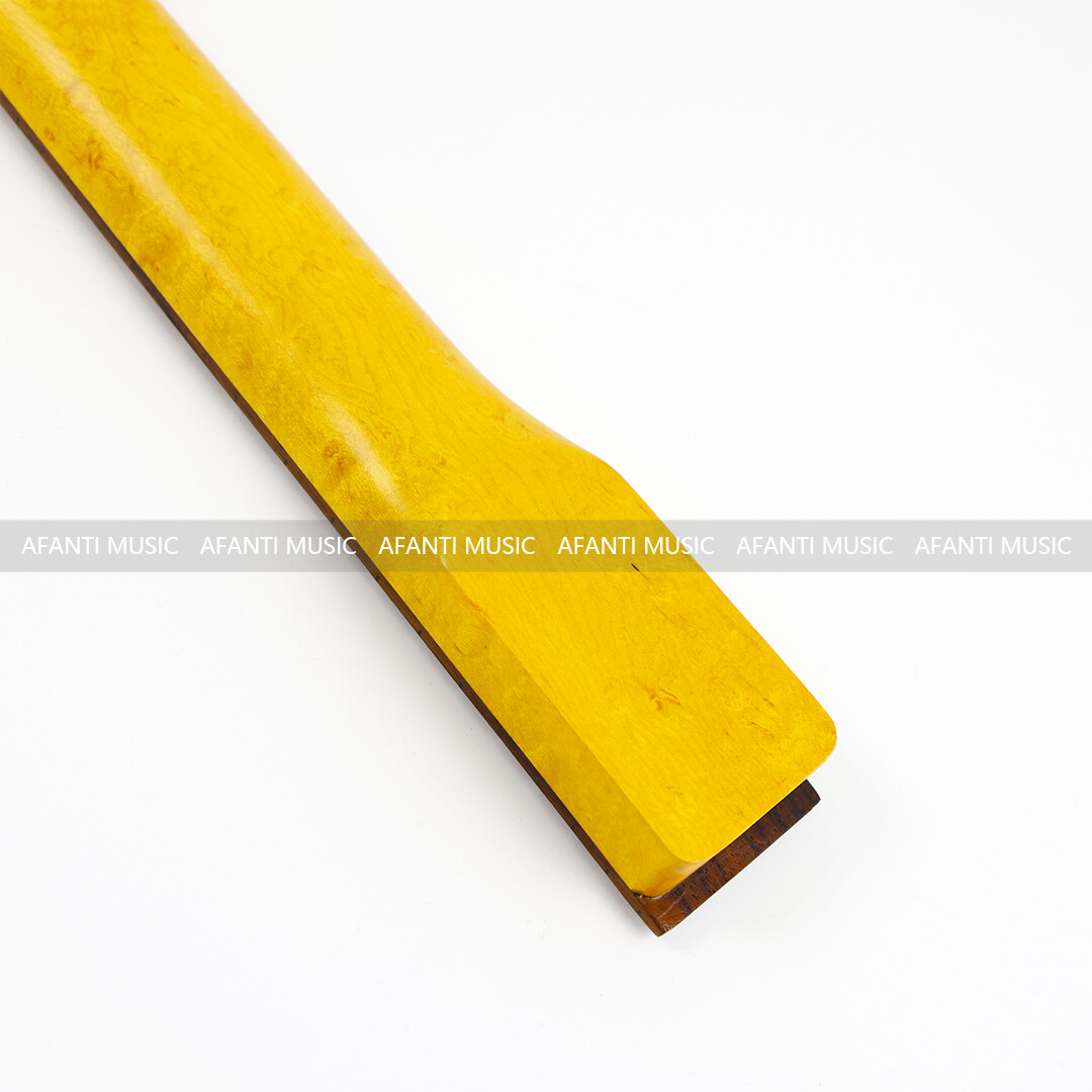 Afanti Recambio 22 Trastes Mástil Guitarra TL Arce Birdseye