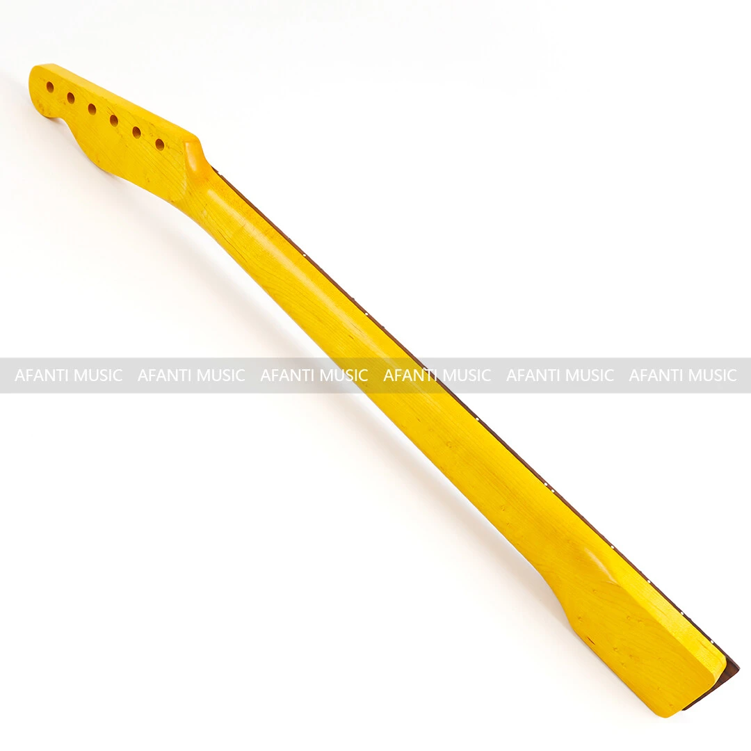 Afanti 22 Trastes Arce Birdseye Mástil Guitarra TL Style
