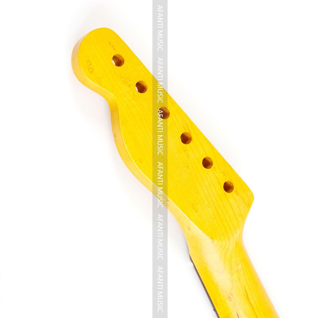 Afanti 22 Trastes Arce Birdseye Mástil Guitarra TL Style