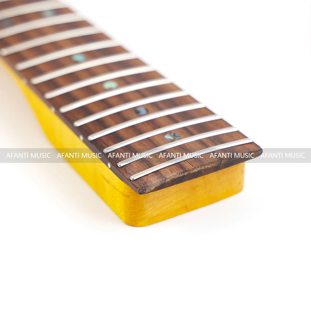 Afanti 22 Trastes Arce Birdseye Mástil Guitarra TL Style
