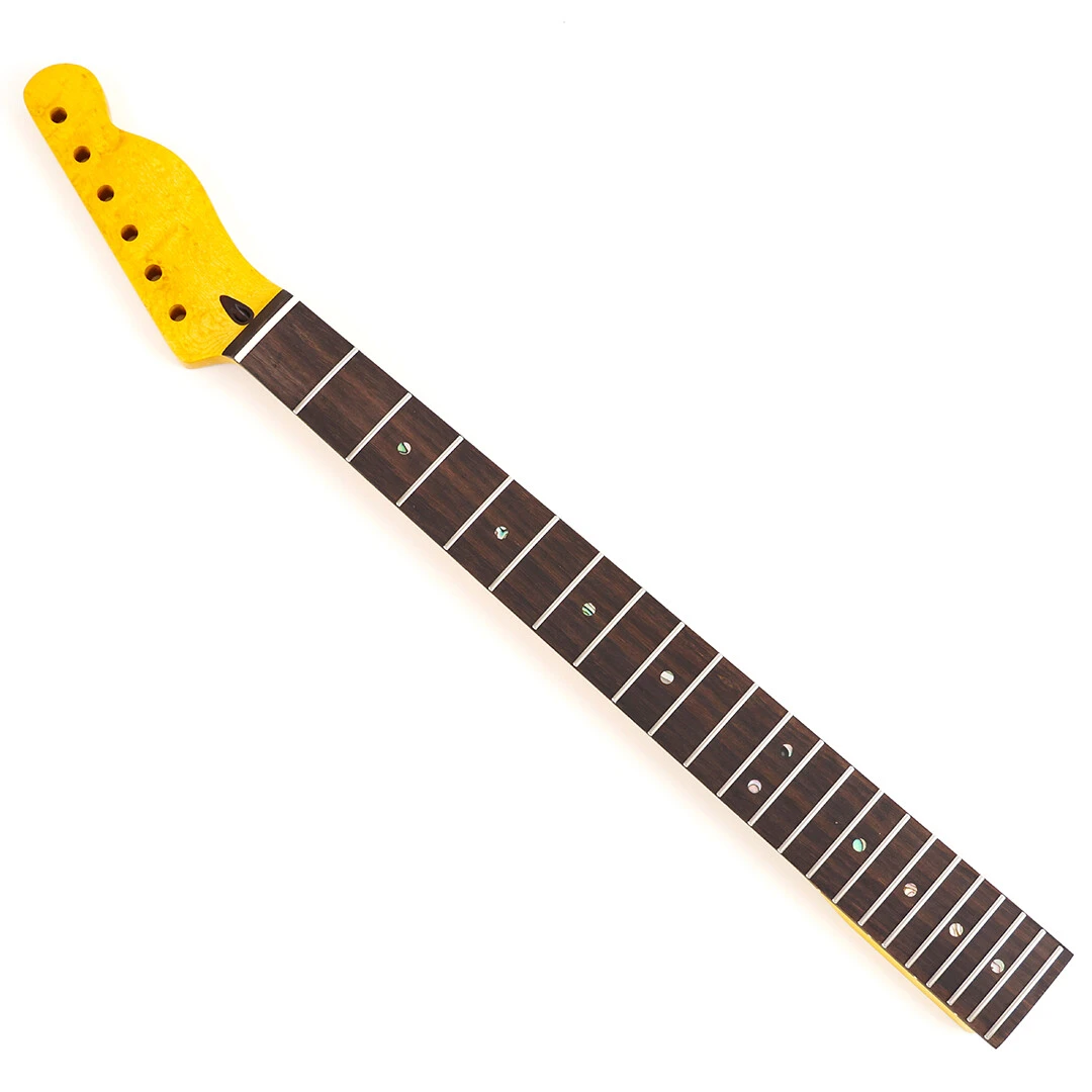Afanti 22 Trastes Arce Birdseye TL Mástil Guitarra Eléctrica