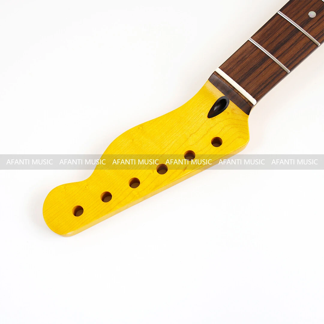 Afanti 22 Trastes Diapasón Palosanto TL Mástil Guitarra Eléctrica