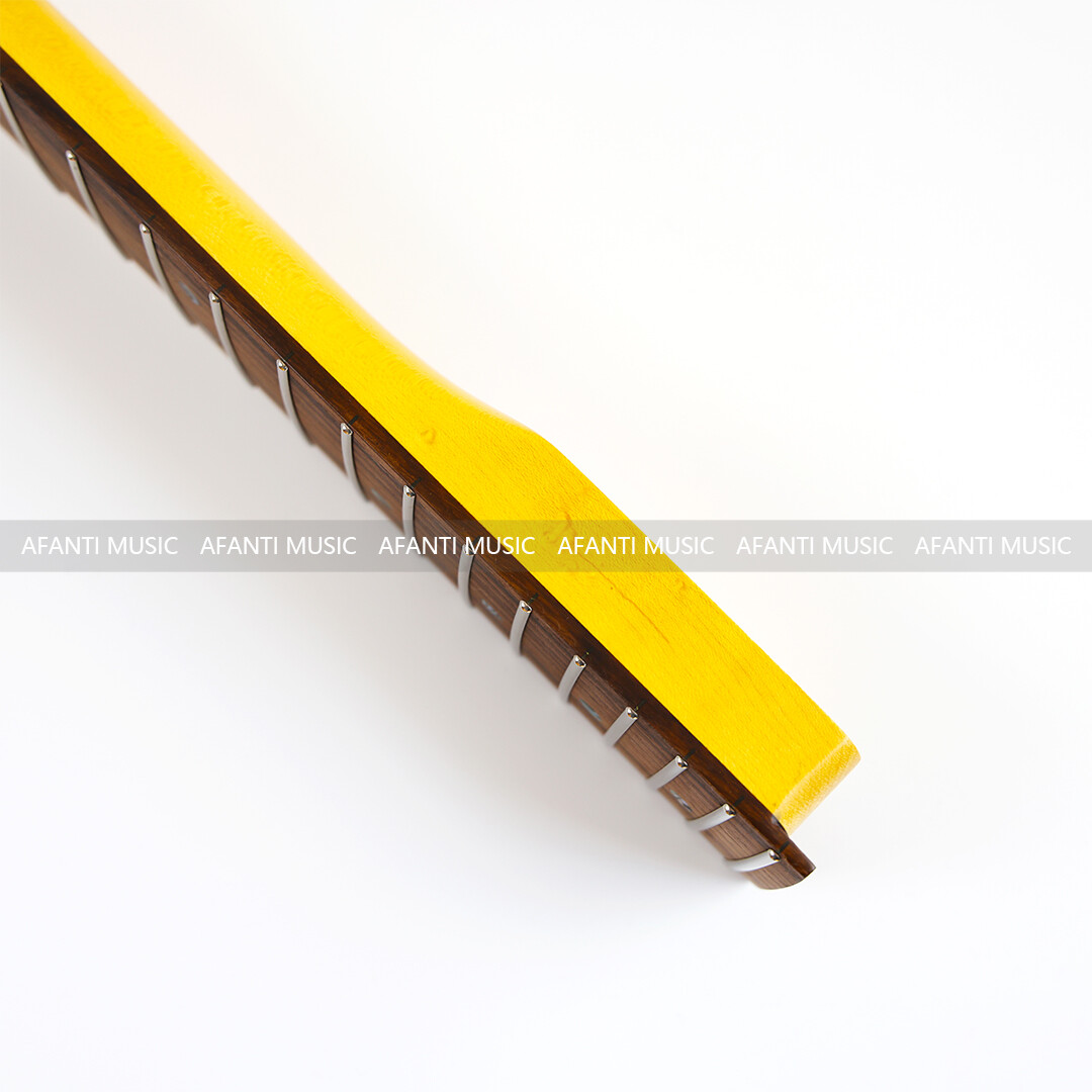 Afanti 22 Trastes Diapasón Palosanto TL Mástil Guitarra Eléctrica