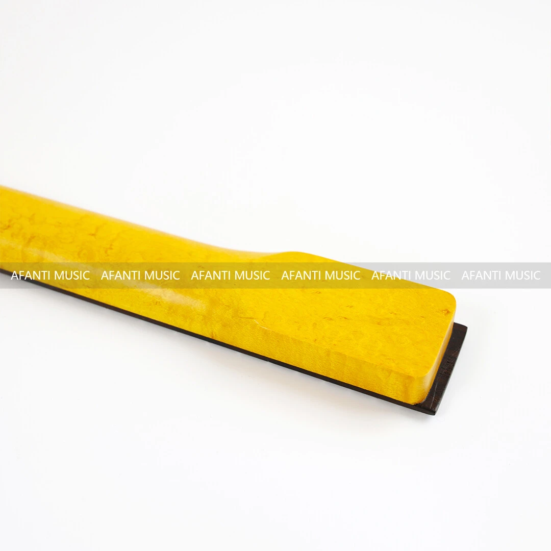 Afanti 22 Frets Matt Birdseye Maple TL Mástil de Guitarra Eléctrica