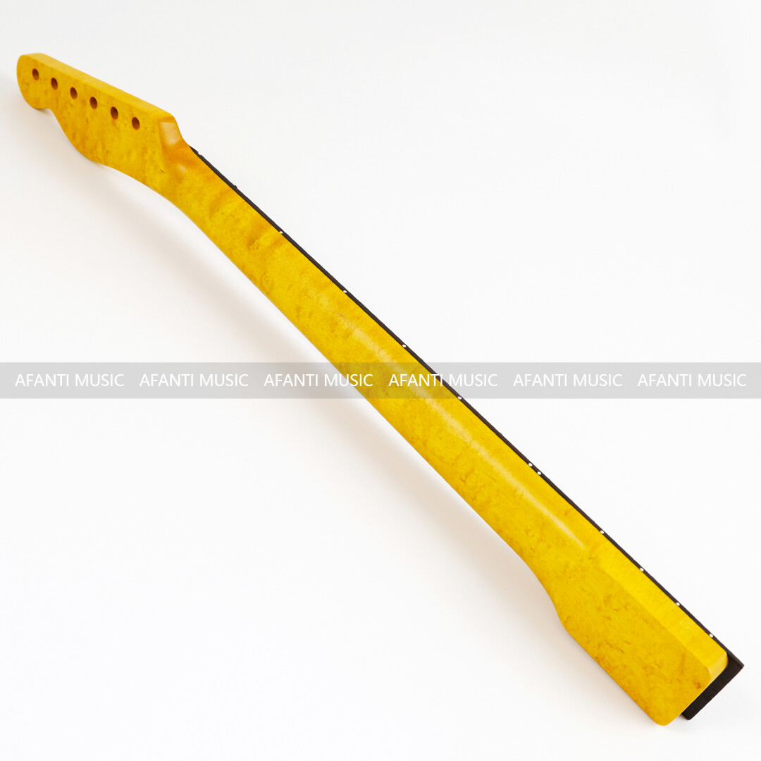 Afanti 22 Frets Matt Birdseye Maple TL Mástil de Guitarra Eléctrica