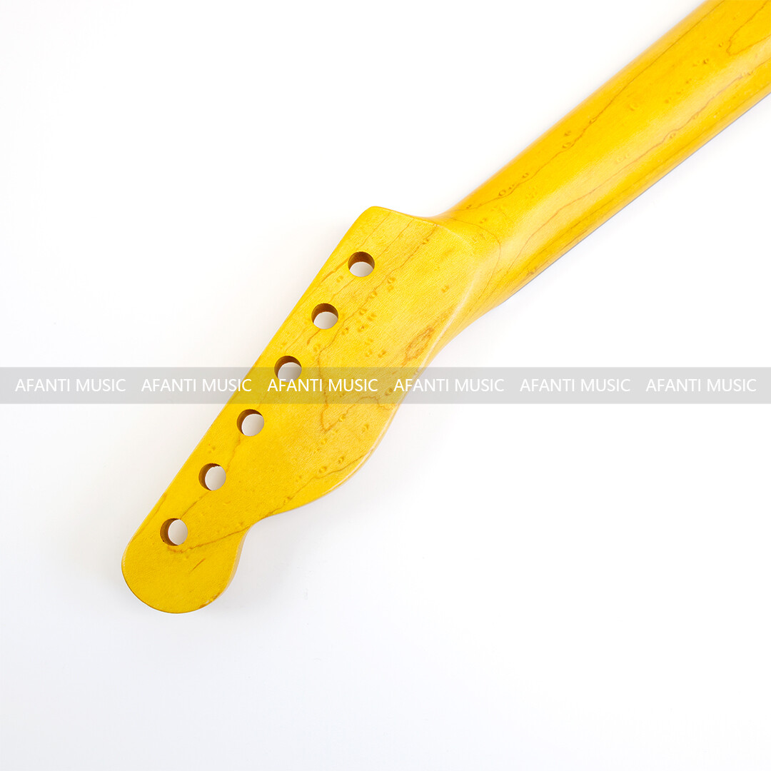 Afanti 22 Trastes TL Mástil de Guitarra Eléctrica con Diapasón de Palisandro