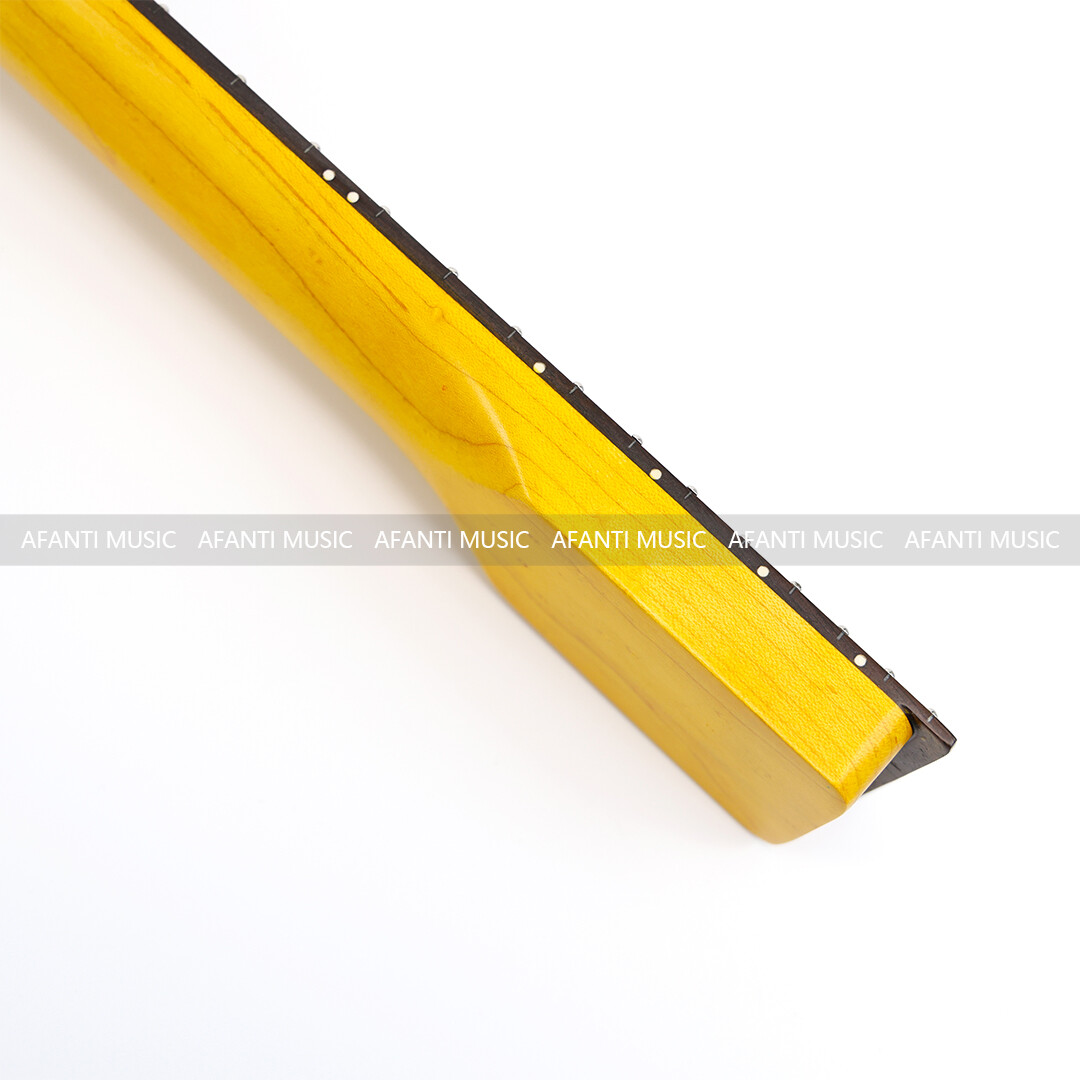 Afanti 22 Trastes TL Mástil de Guitarra Eléctrica con Diapasón de Palisandro