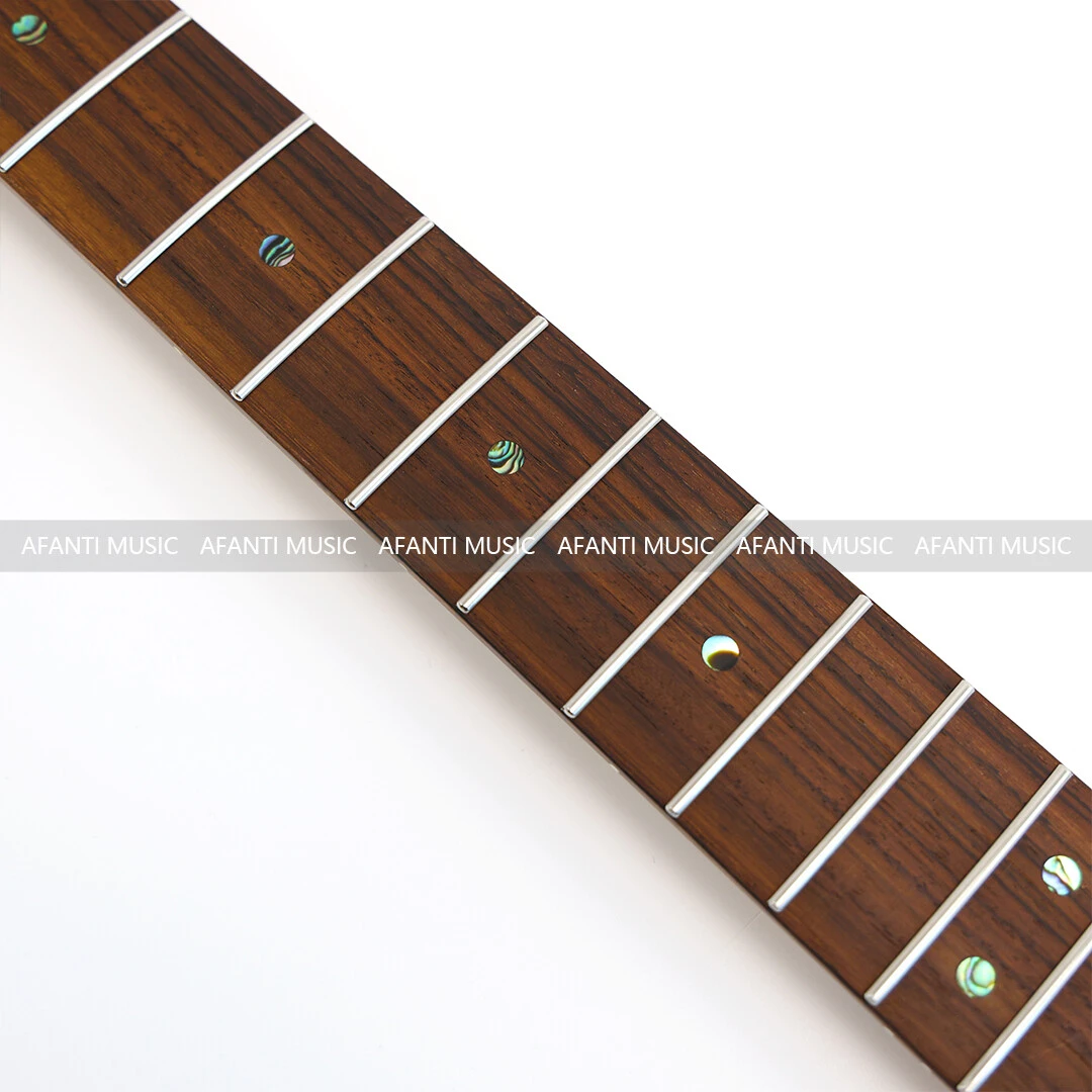 Afanti 22 Trastes Arce Tostado Birdseye TL Mástil Guitarra Eléctrica