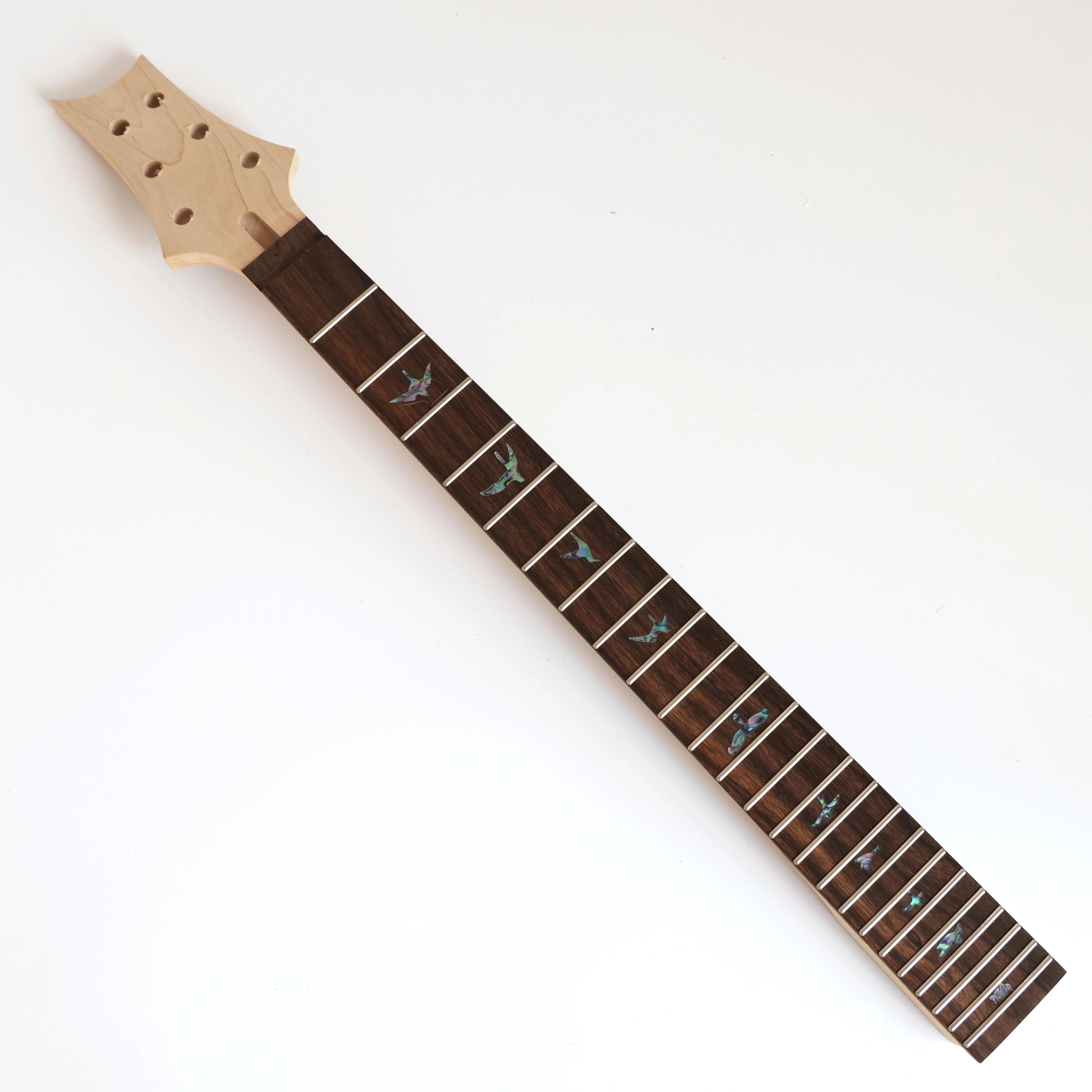 Afanti 24 Trastes Arce Guitarra Eléctrica Mástil con Diapasón de Palisandro