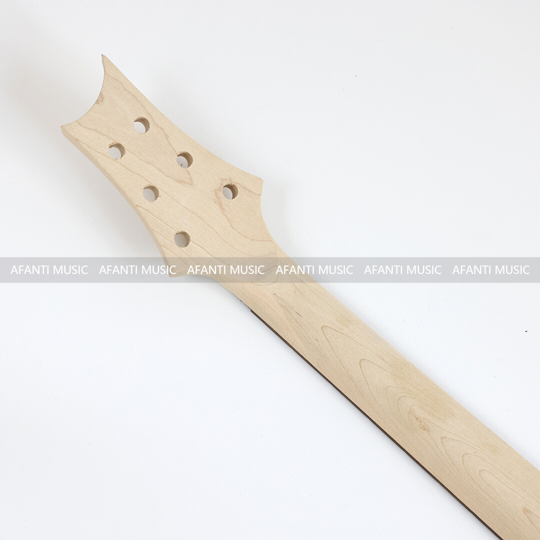 Afanti 24 Trastes Arce Guitarra Eléctrica Mástil con Diapasón de Palisandro