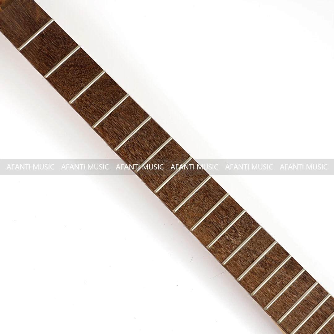 Afanti Mástil de Guitarra Eléctrica de Caoba de 24 Trastes