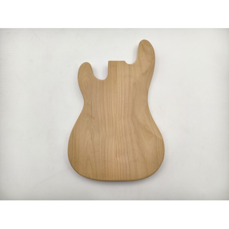 Afanti 2 Piece Center Joint Unfinished Alder Wood P Bass Guitar Body
