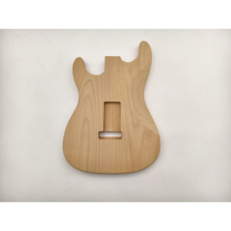 Afanti Unfinished 2 Pieces Alder Center Joint SSS St Cuerpo Guitarra Eléctrica