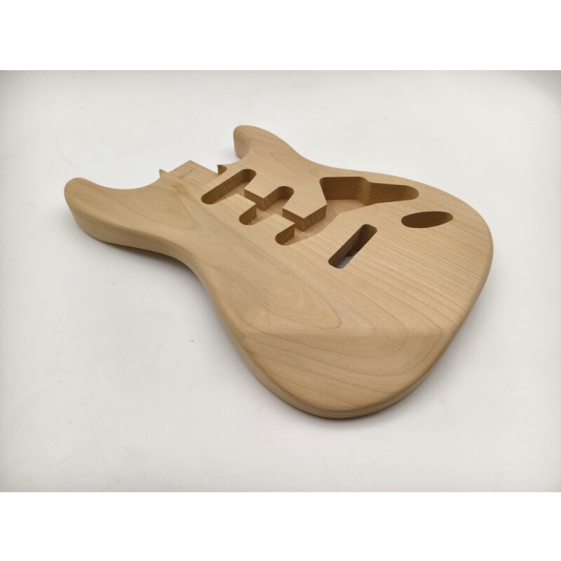 Afanti Unfinished 2 Pieces Alder Center Joint SSS St Cuerpo Guitarra Eléctrica