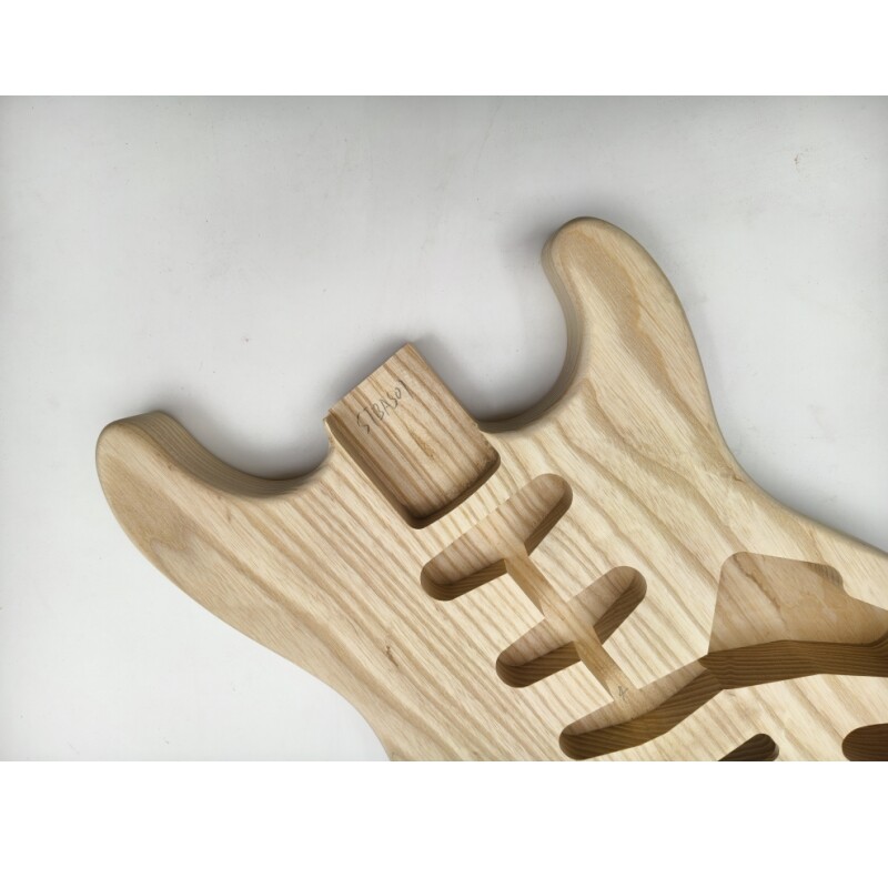 Afanti Unfinished High Grade Ash Wood St Cuerpo Guitarra Eléctrica