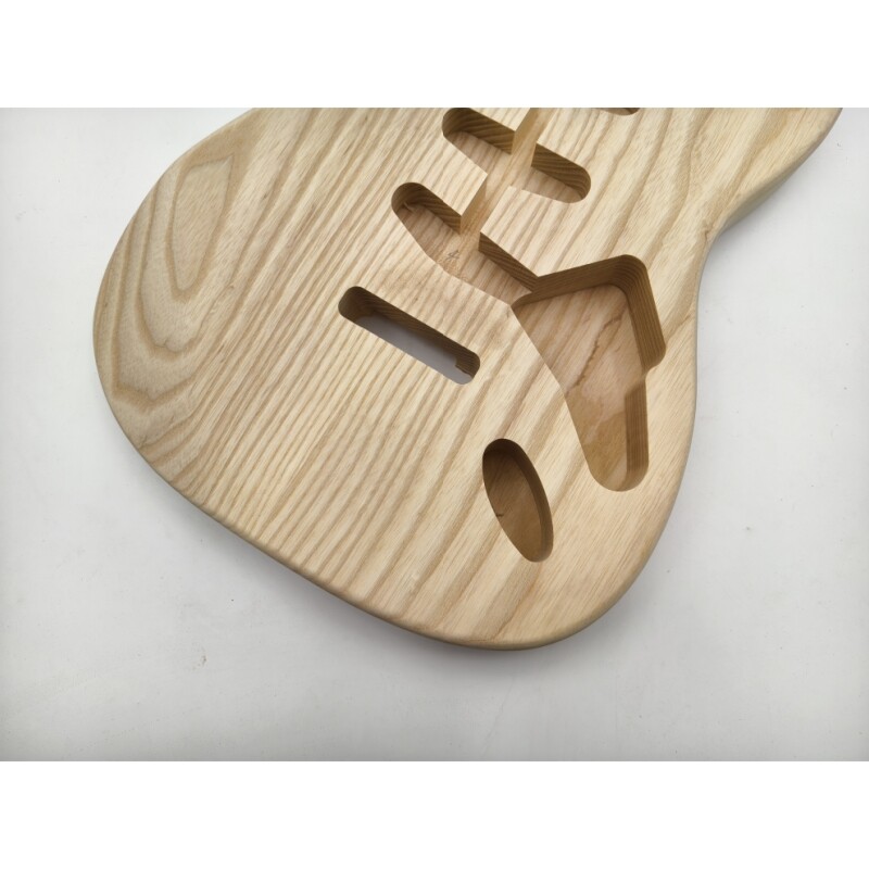Afanti Unfinished High Grade Ash Wood St Cuerpo Guitarra Eléctrica