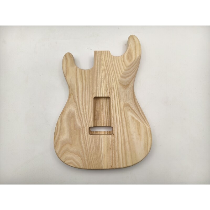 Afanti Unfinished Ash Wood HSH Pickup Routing St Cuerpo de Guitarra Eléctrica