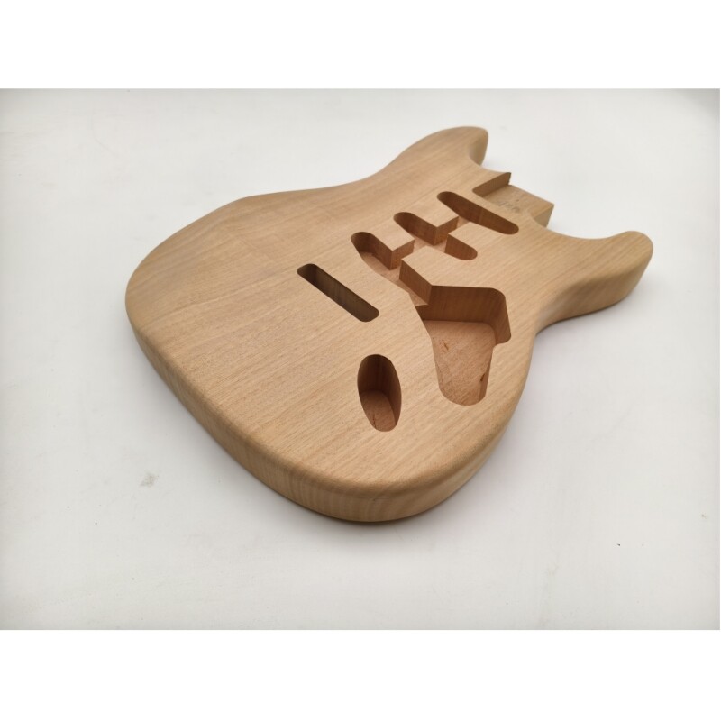 Afanti Unfinished Caoba ST Guitarra Eléctrica Cuerpo