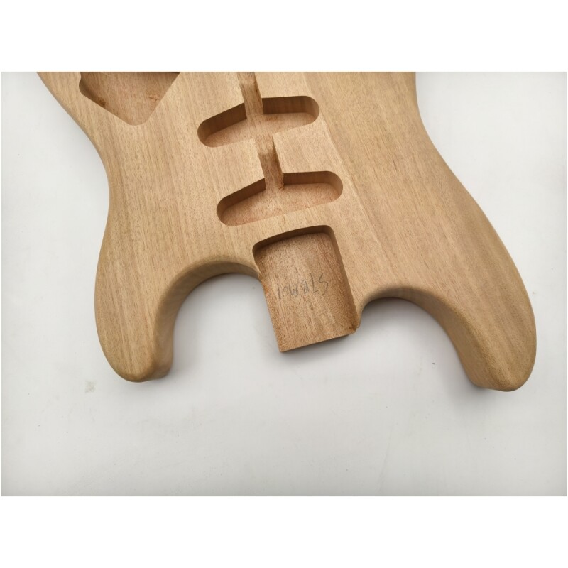 Afanti Unfinished Caoba ST Guitarra Eléctrica Cuerpo
