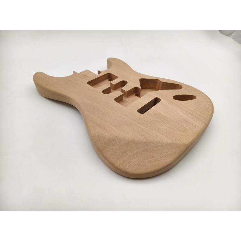 Afanti Recambio Madera Caoba HSH St Cuerpo Guitarra Eléctrica