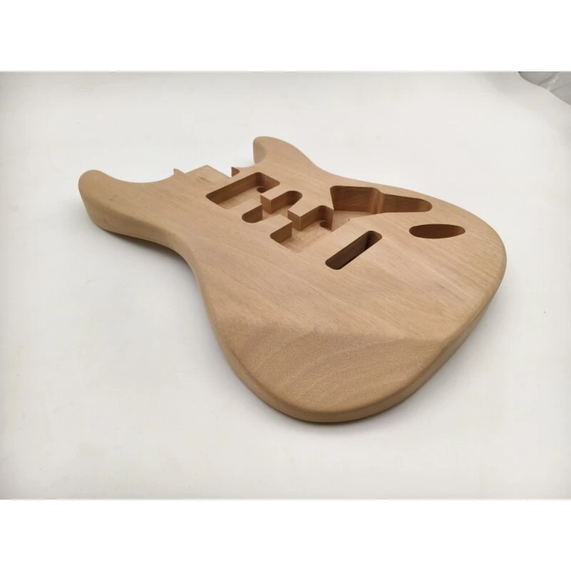 Afanti Recambio Madera Caoba HSH St Cuerpo Guitarra Eléctrica