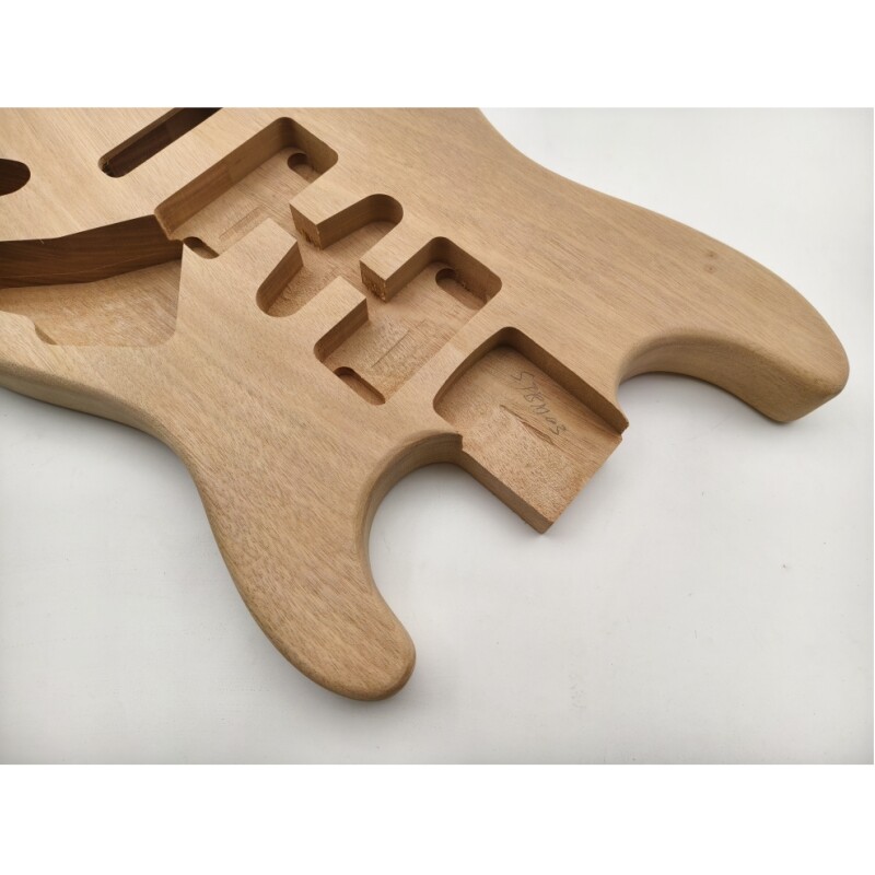 Afanti Recambio Madera Caoba HSH St Cuerpo Guitarra Eléctrica