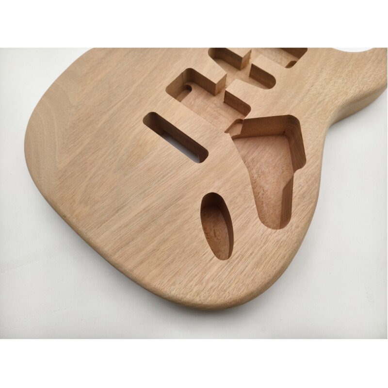 Afanti Recambio Madera Caoba HSH St Cuerpo Guitarra Eléctrica