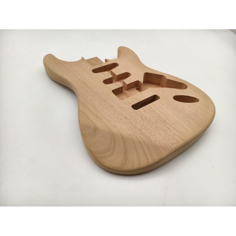 Cuerpo de guitarra eléctrica SSH St modelo Afanti en caoba de reemplazo