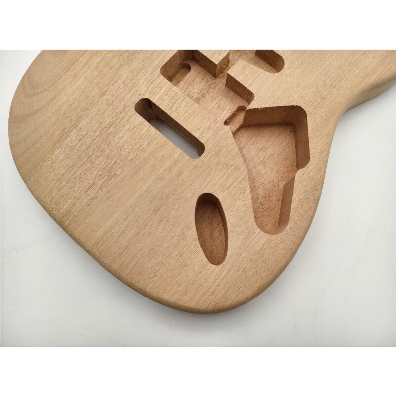 Cuerpo de guitarra eléctrica SSH St modelo Afanti en caoba de reemplazo