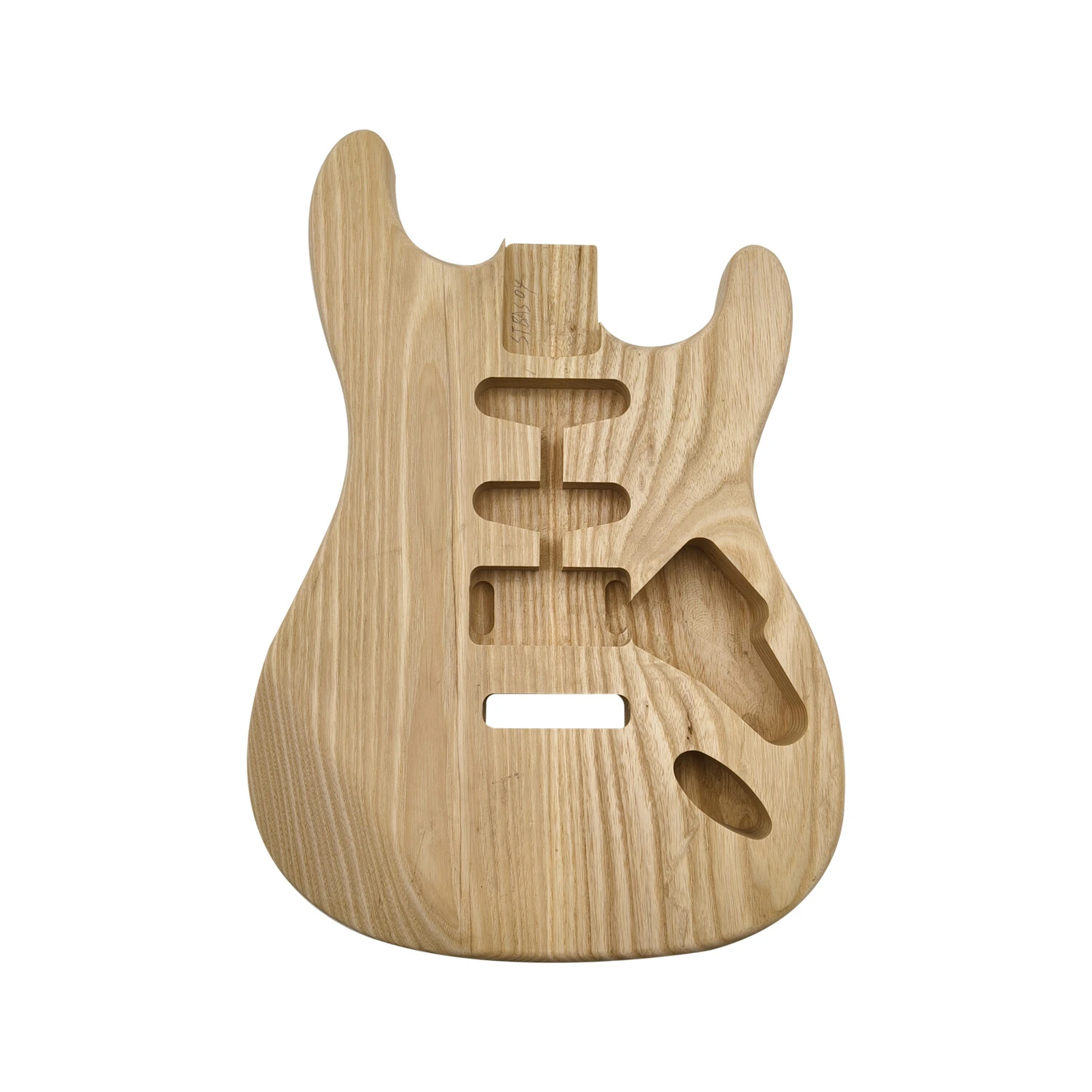 Afanti Unfinished Ash Wood SSH Pickup Routing St Cuerpo de Guitarra Eléctrica