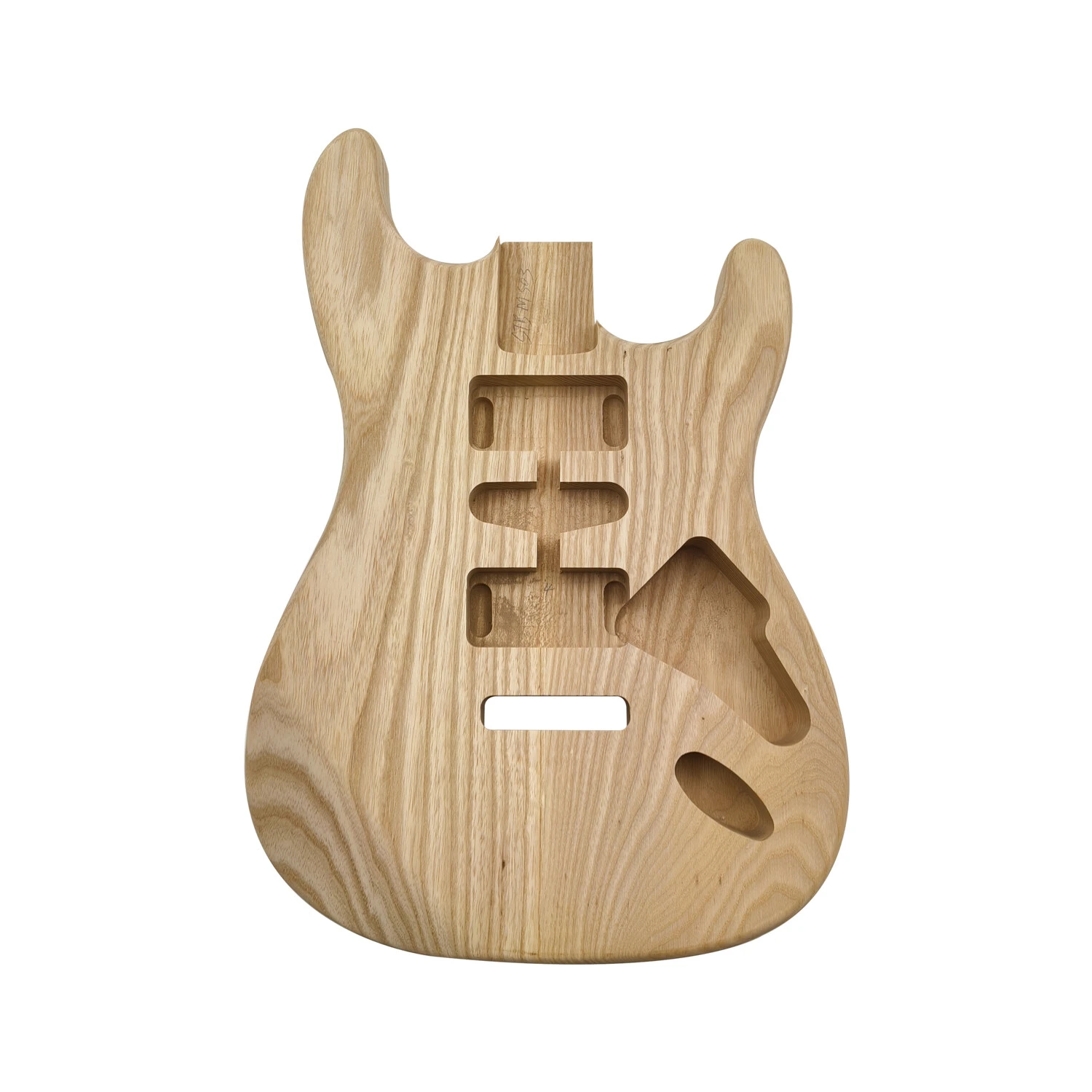 Afanti Unfinished Ash Wood HSH Pickup Routing St Cuerpo de Guitarra Eléctrica