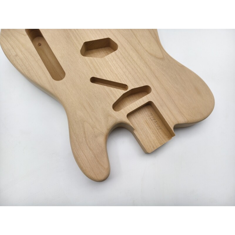 Afanti Recambio Cuerpo Guitarra Eléctrica TL Madera Aliso Inacabado