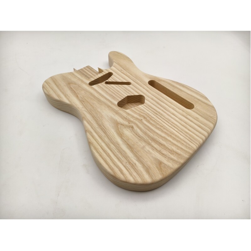Afanti Unfinished Ash Wood SS Pickup Routing TL Guitarra Eléctrica Cuerpo