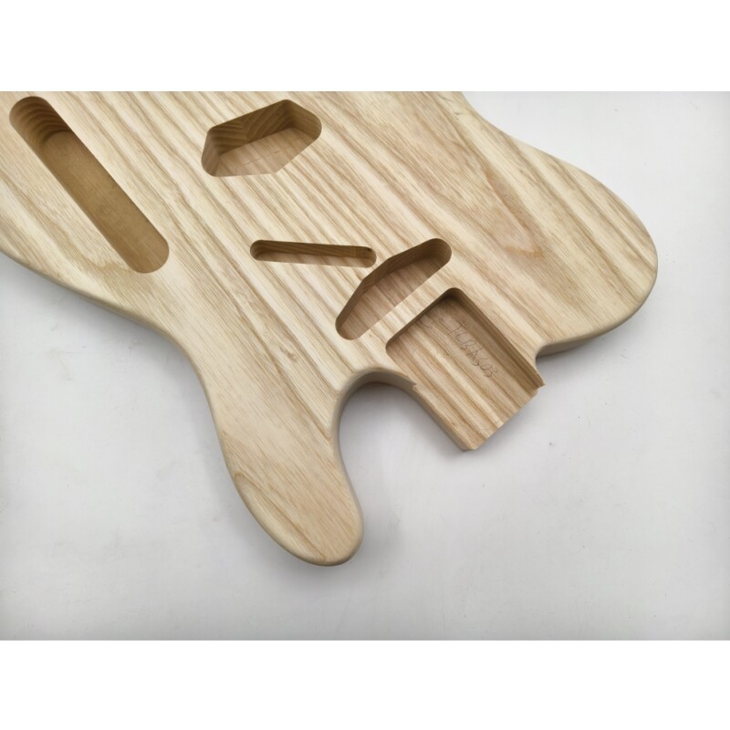 Afanti Unfinished Ash Wood SS Pickup Routing TL Guitarra Eléctrica Cuerpo