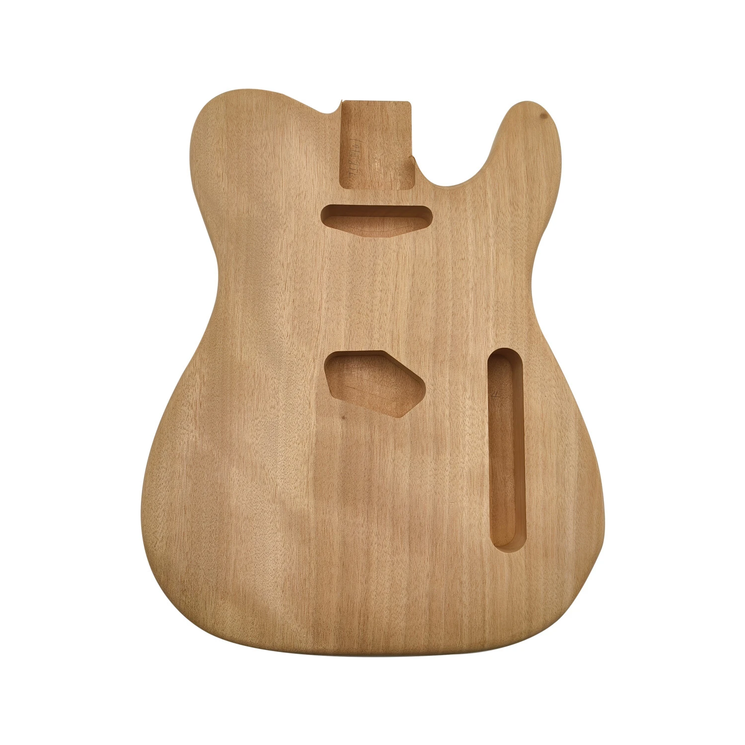 Afanti Caoba Sin Acabar 2 Piezas Center Joint Cuerpo Guitarra TL