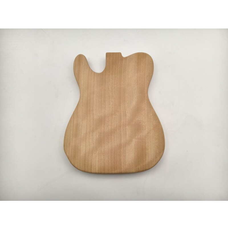 Afanti Caoba Sin Acabar 2 Piezas Center Joint Cuerpo Guitarra TL