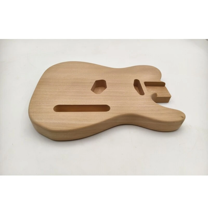 Afanti Caoba Sin Acabar 2 Piezas Center Joint Cuerpo Guitarra TL