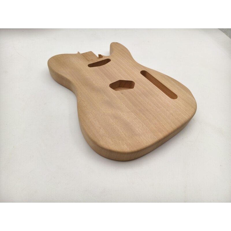 Afanti Caoba Sin Acabar 2 Piezas Center Joint Cuerpo Guitarra TL
