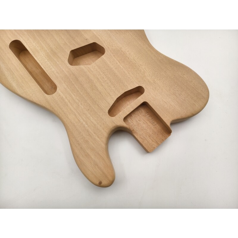 Afanti Caoba Sin Acabar 2 Piezas Center Joint Cuerpo Guitarra TL