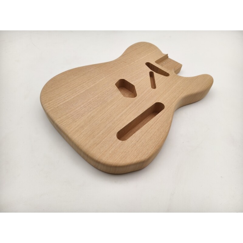 Afanti Caoba Sin Acabar 2 Piezas Center Joint Cuerpo Guitarra TL