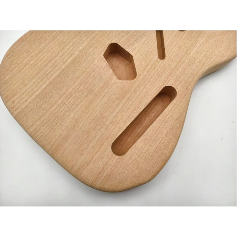 Afanti Caoba Sin Acabar 2 Piezas Center Joint Cuerpo Guitarra TL