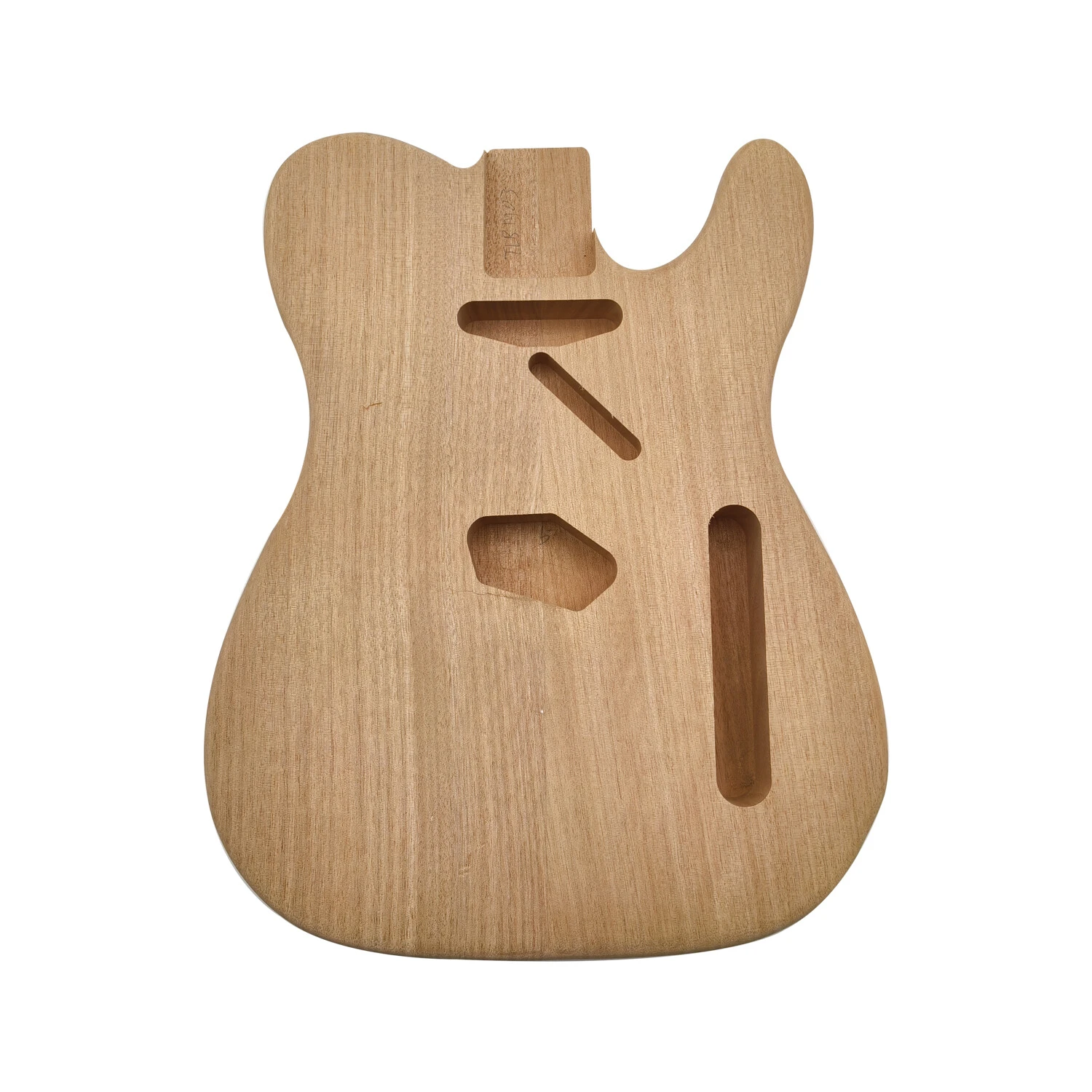 Afanti Caoba Sin Acabar 2 Piezas Center Joint Cuerpo Guitarra TL